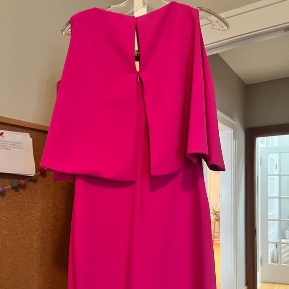 NWOT Joseph Ribkoff Fuschia Bat-Wing Dress - Picture 3 of 6